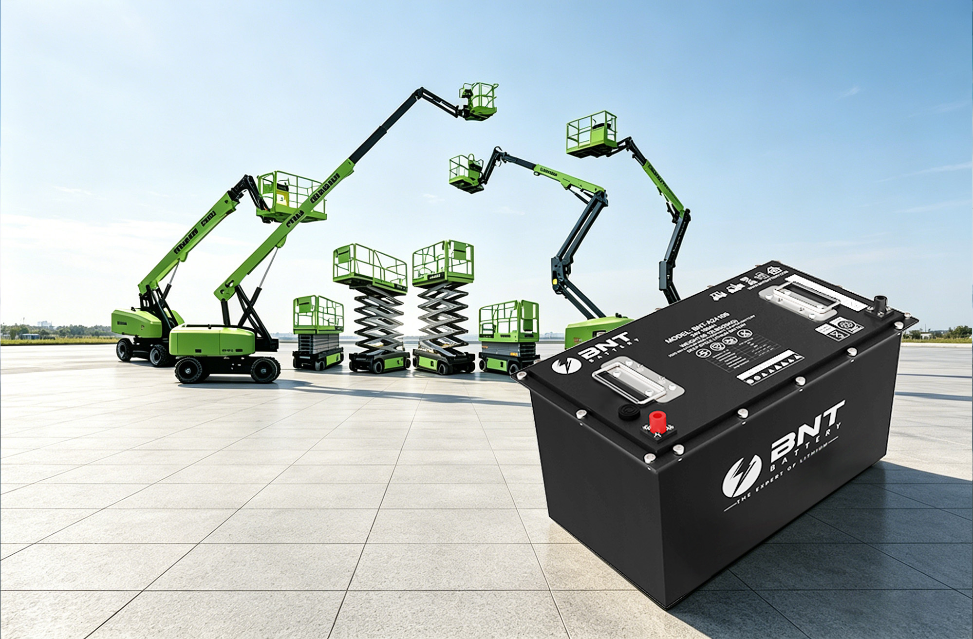scissor lift lithium battery